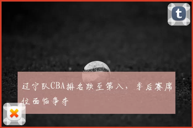 辽宁队CBA排名跌至第八，季后赛席位面临争夺